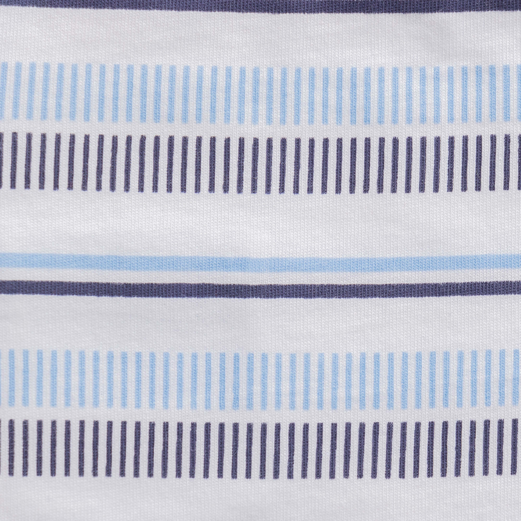 Striped T-Shirt and Shorts Set for Toddler Boys