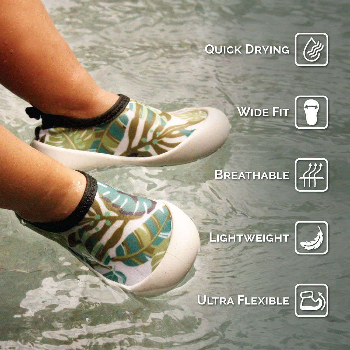 Purple Unicorn | Kids Water Shoes