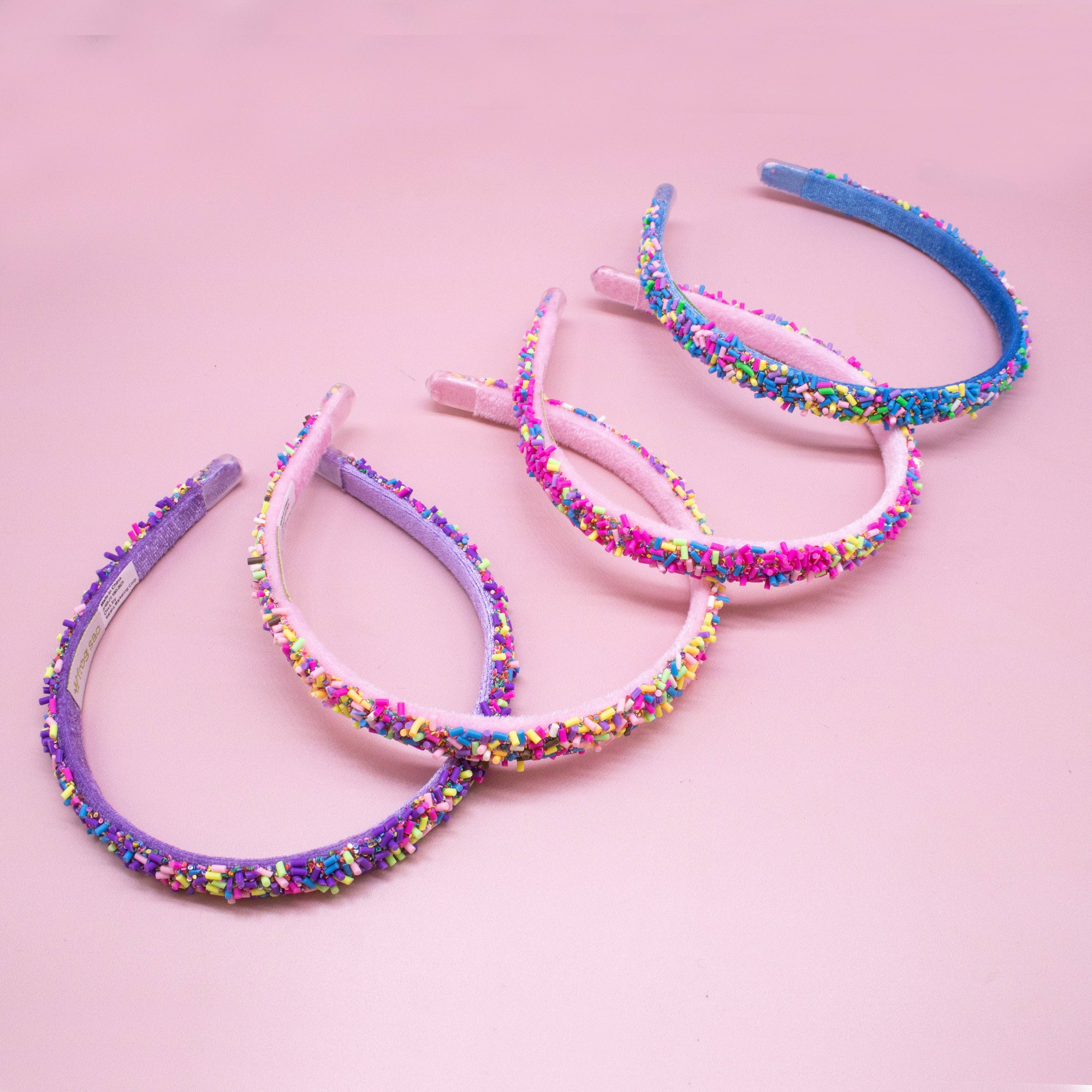 Thin Sprinkle Headband - Non Slip Hair Accessories for Kids