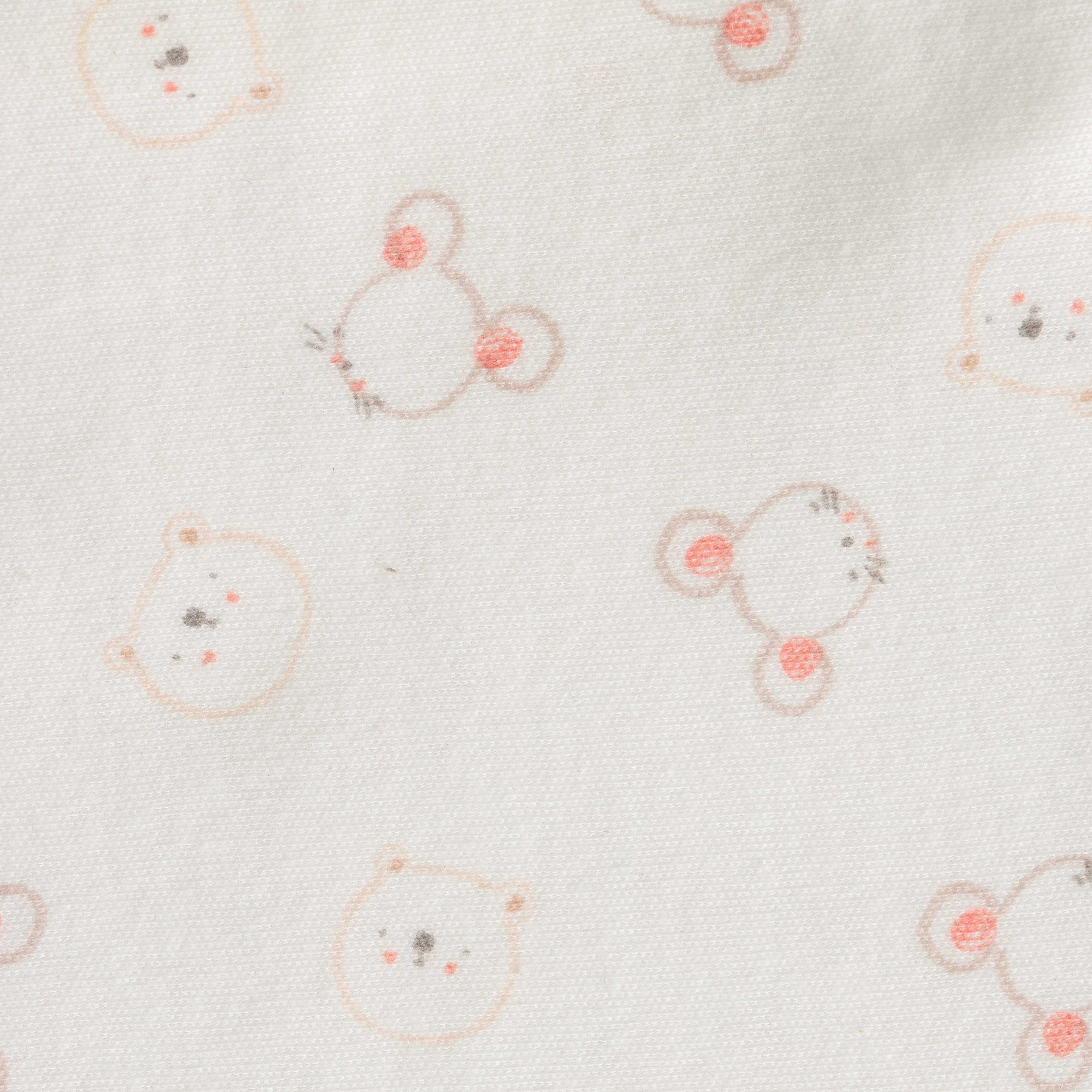 Animal Themed Full Sleeve Onesie Set for Baby Girl