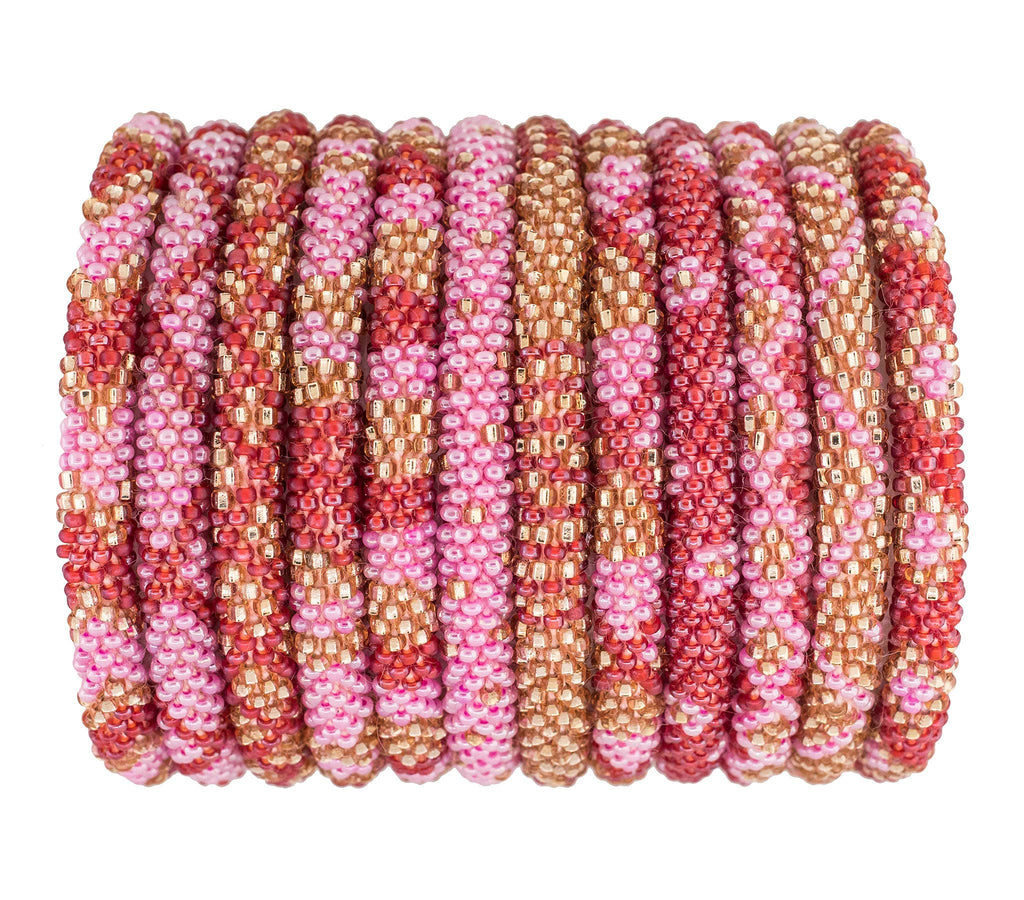 Original Roll-On® Bracelets - Hibiscus Set of 12
