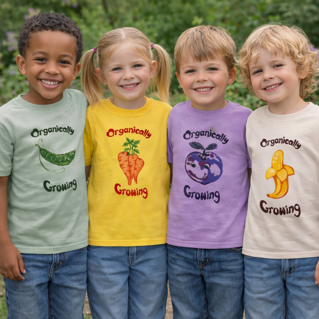Short Sleeve Organically Growing Tees