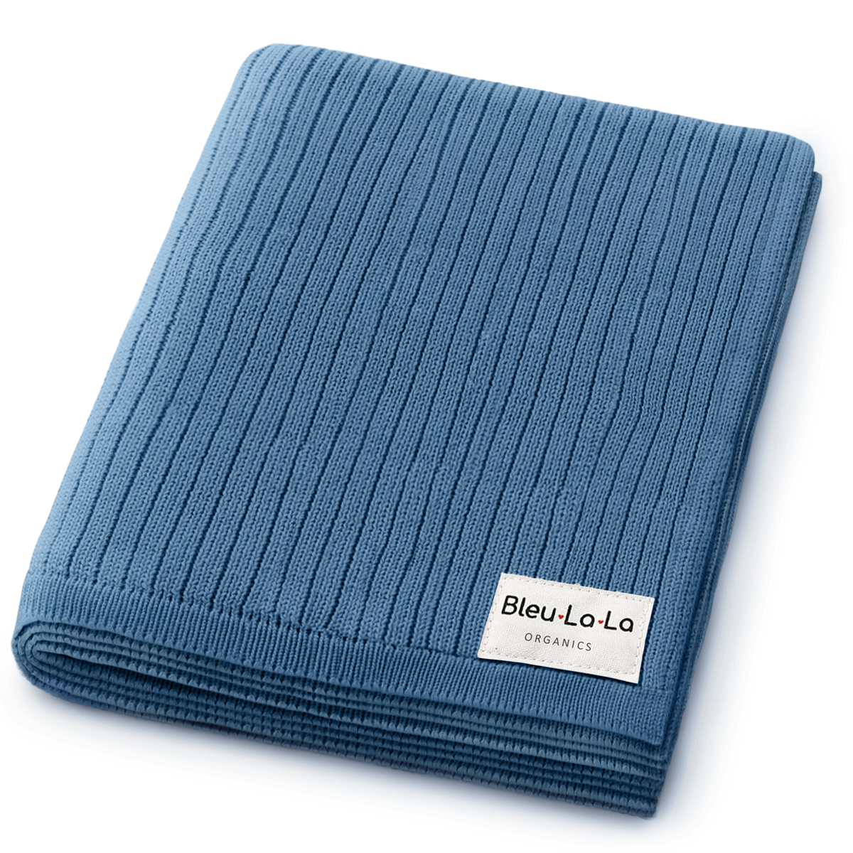 NEW! 100% Luxury Organic Cotton Ribbed Baby Swaddle Blanket