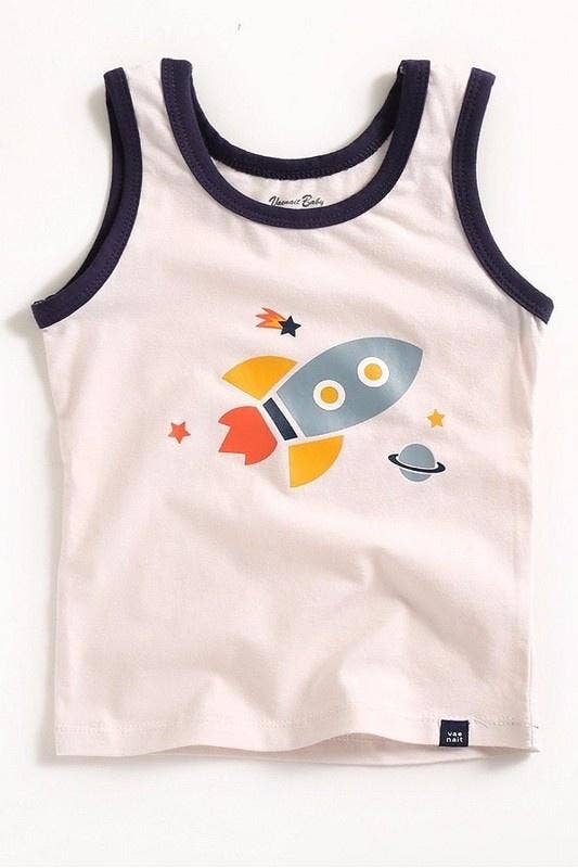 Tank Top - Rocket Shoot Cream