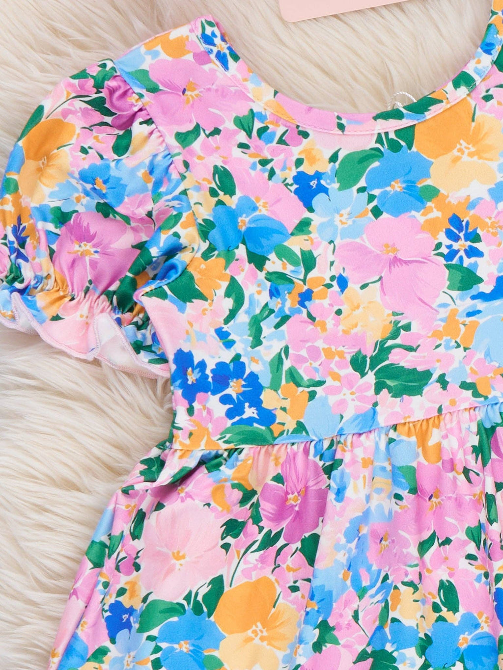 Flowerfield Flutter Ruffle Dress