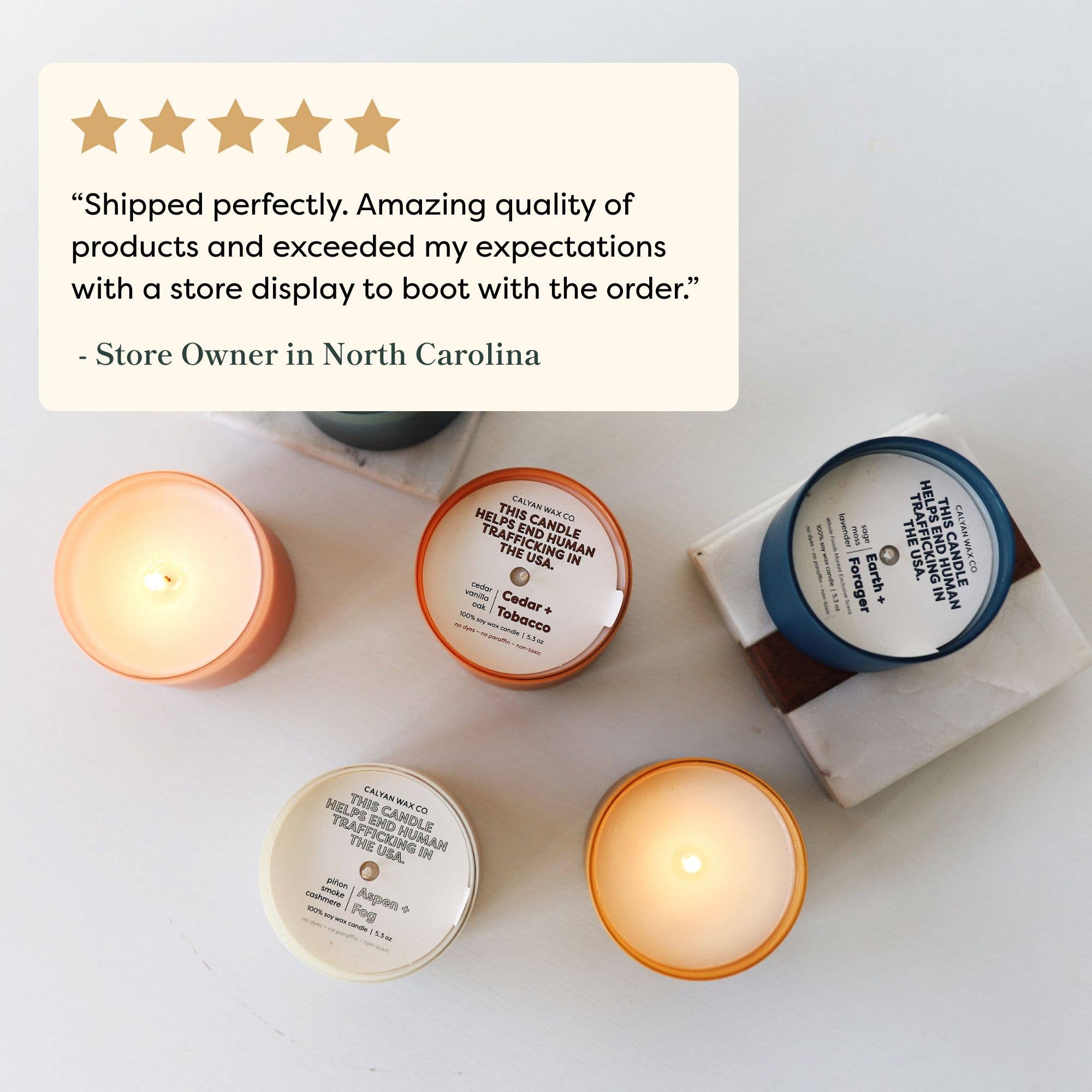 Oakmoss + Amber - Dignity Series Soy Candle