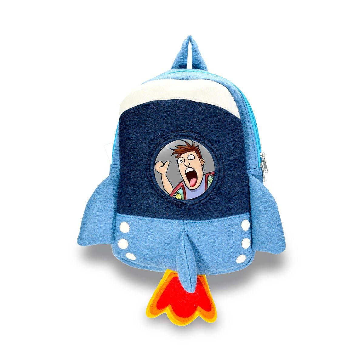 Rocket Shaped Felted Backpack