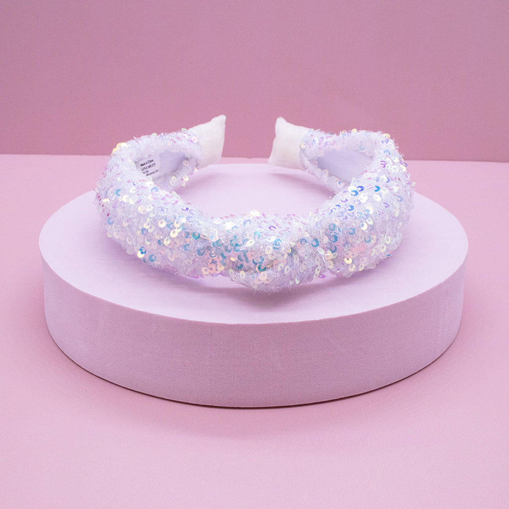 Kids Knot Headband - Sequin Knotted Hair Band Accessories