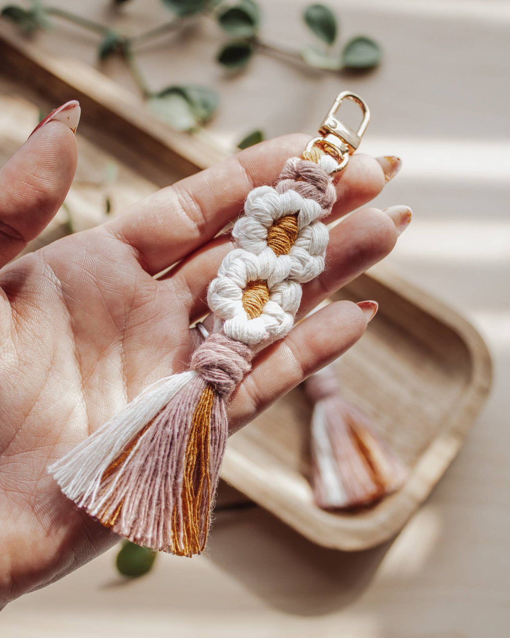 VARIETY PACK Double Daisy Keychain
