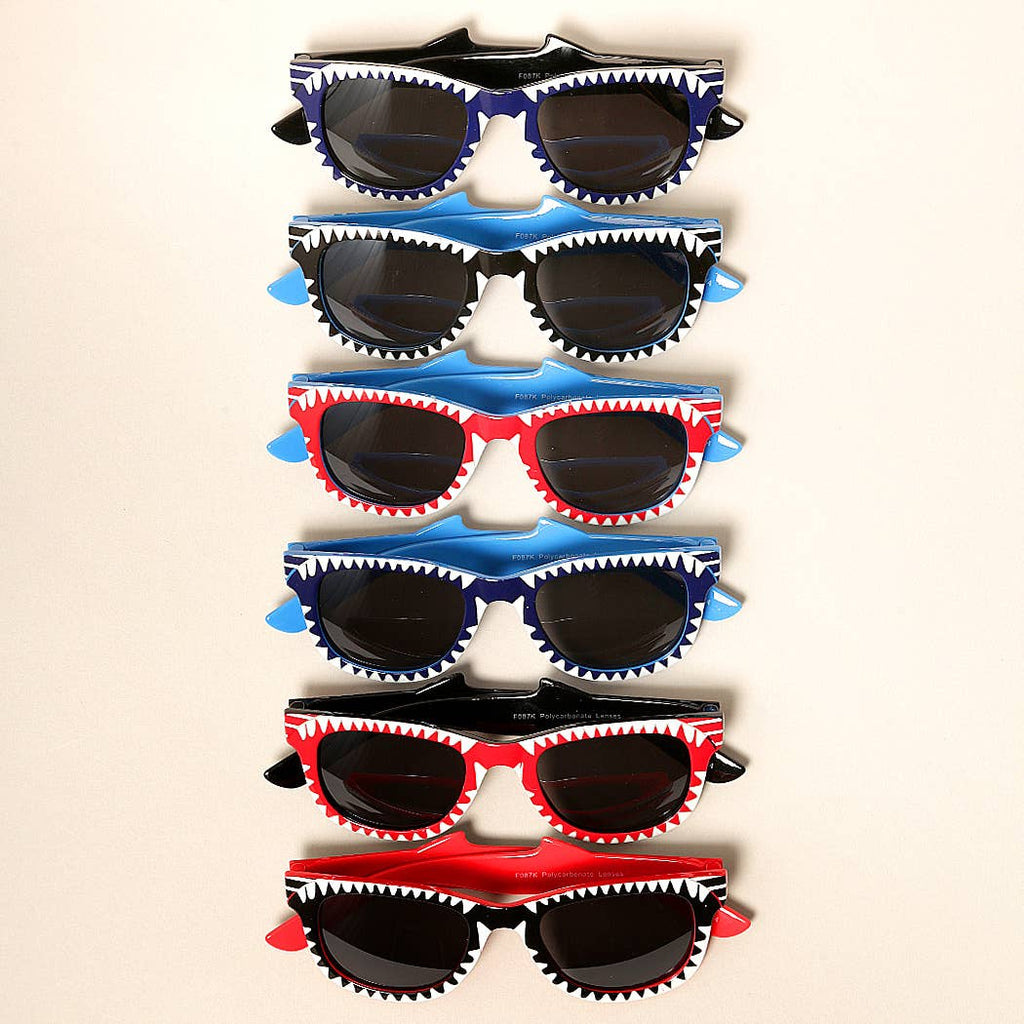 Kids Trendy Shark Shaped Sunglasses