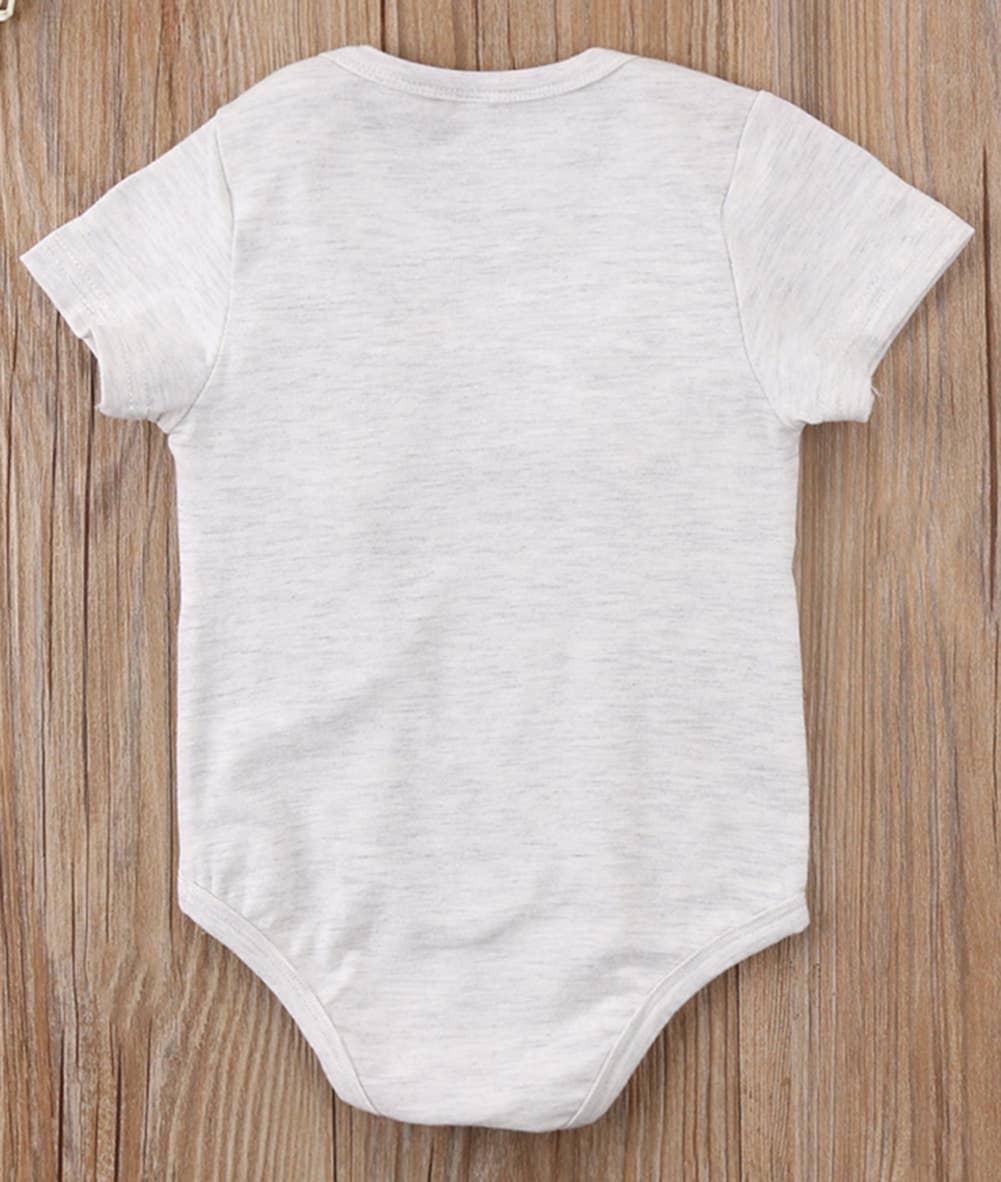 Grey Unicorn Baby Bodysuit