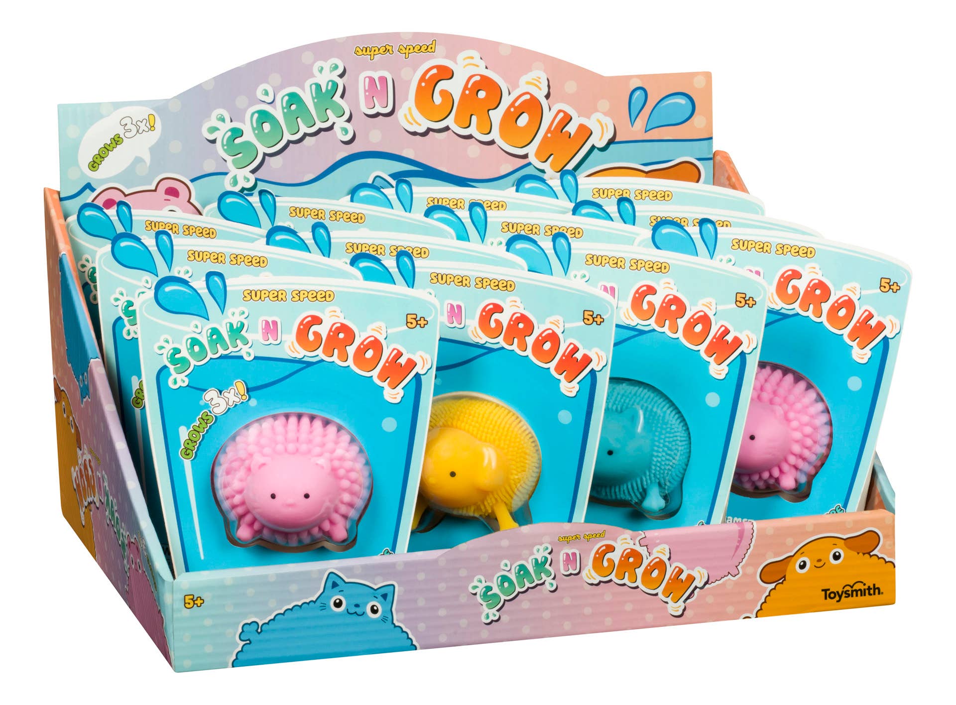 Toysmith Pet Shop Soak N Grow-Impulse Toy, Spring