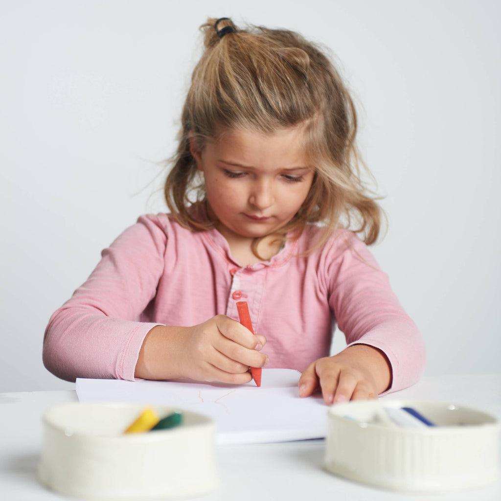 Beeswax Crayons - Triangle - 8 Natural & Non-Toxic Colors
