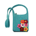 Side Flower Cross Body Kids Bag