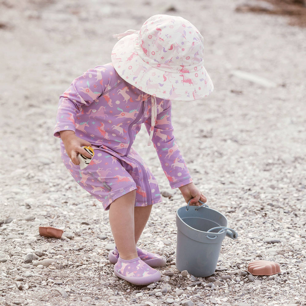Purple Unicorn | Kids Water Shoes