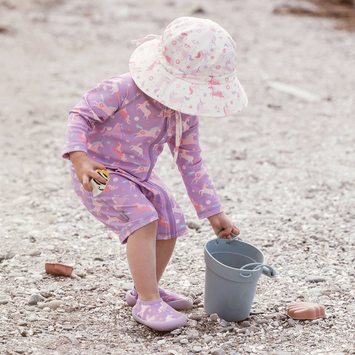 Purple Unicorn | Kids Water Shoes
