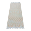 Boho Rainbows Fringe Beach Towel