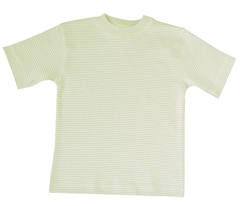 Short Sleeve Organic Cotton Striped Tees