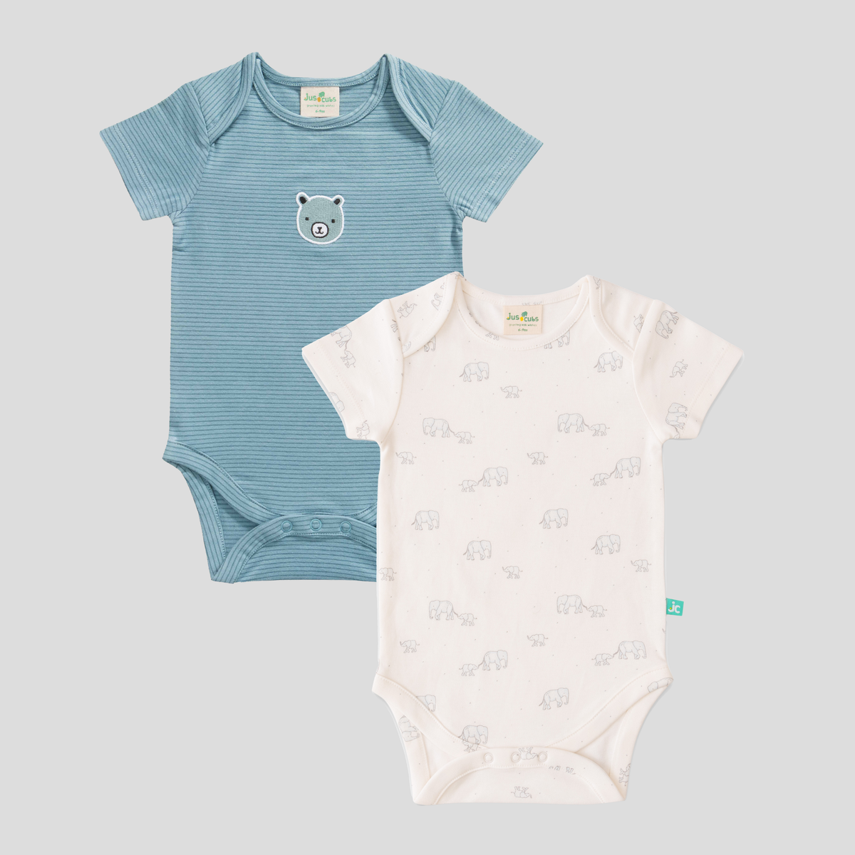 Cute Animal Themed Baby Bodysuit