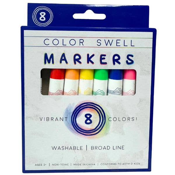Artist Club -CTR Color Swell Washable Markers - 8Colors