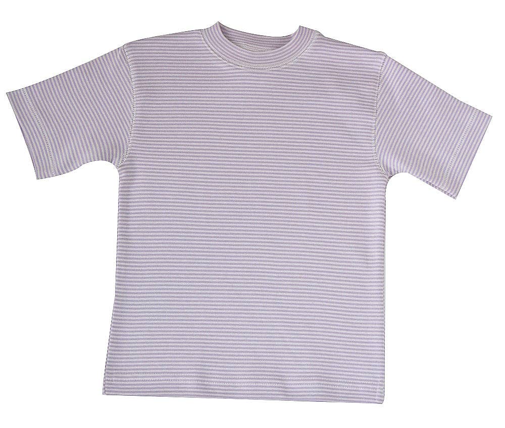 Short Sleeve Organic Cotton Striped Tees