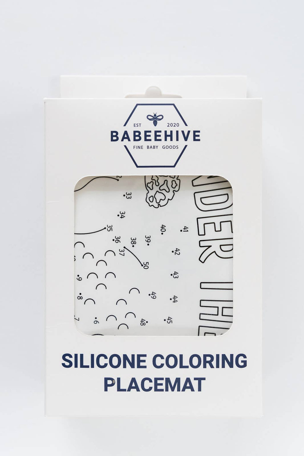 Silicone Reusable Coloring Placemat
