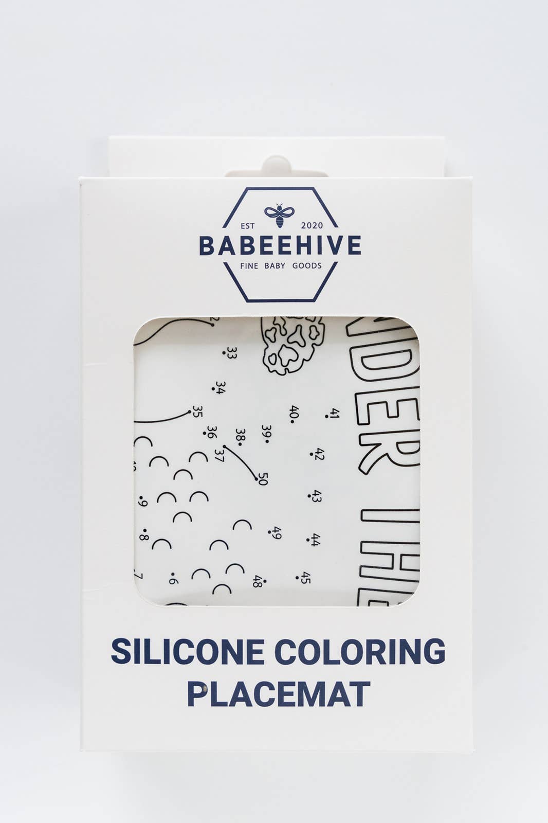 Silicone Reusable Coloring Placemat