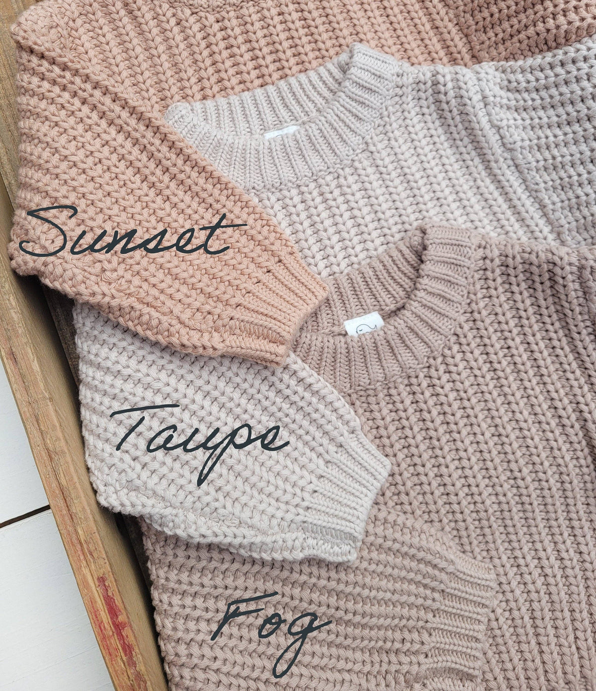 Kids Chunky Knit Sweater | 2T-12T