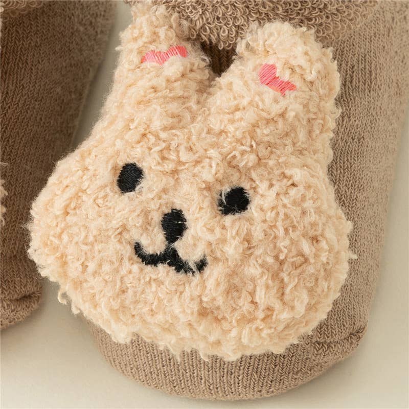 Baby Toddler Cute Doll Terry Thick Non-slip Socks